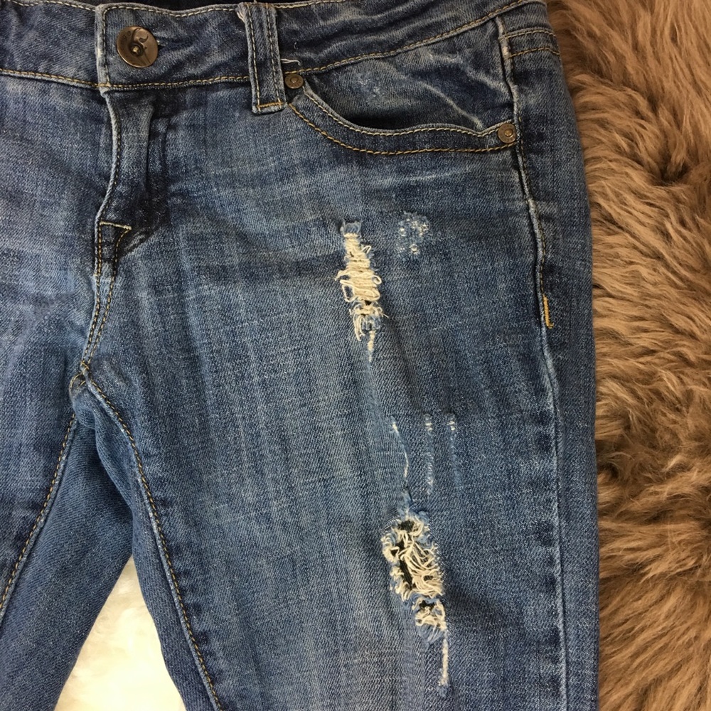🦄Refuge skinny jean distressed sz 3L JR women 25 - Picture 5 of 8